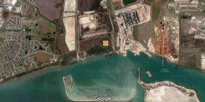 Location for proposed desalination plant